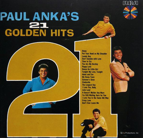 ANKA PAUL – 21 Golden Hits
