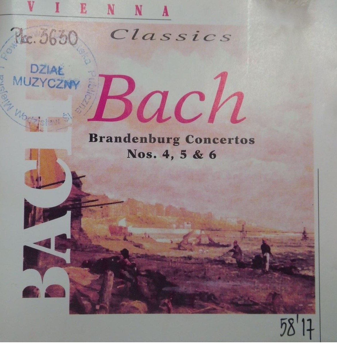 BACH JOHANN SEBASTIAN – Brandenburg Concertos Nos. 4, 5, 6