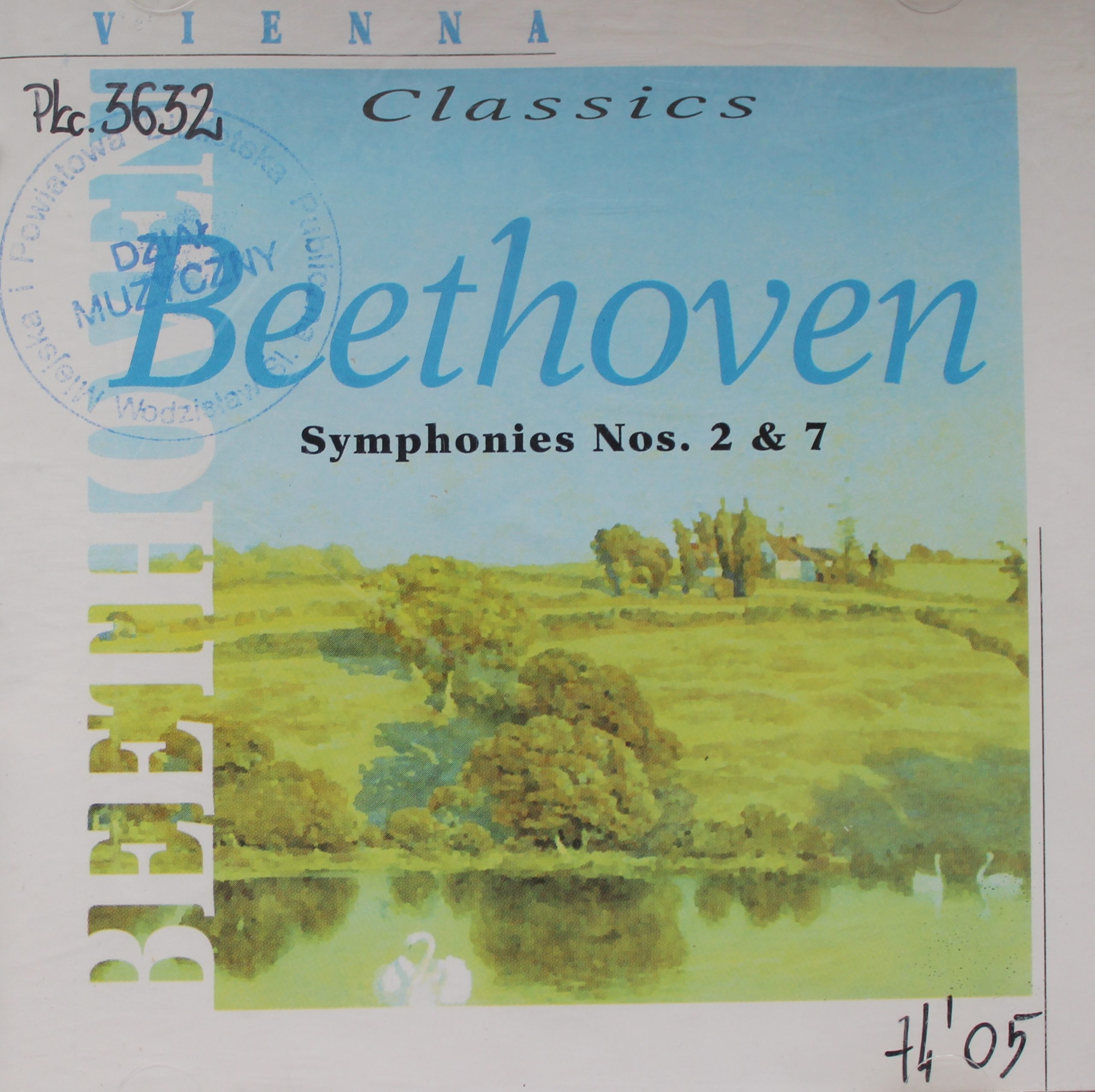 BEETHOVEN LUDWIG VAN – Symphonies Nos. 2, 7