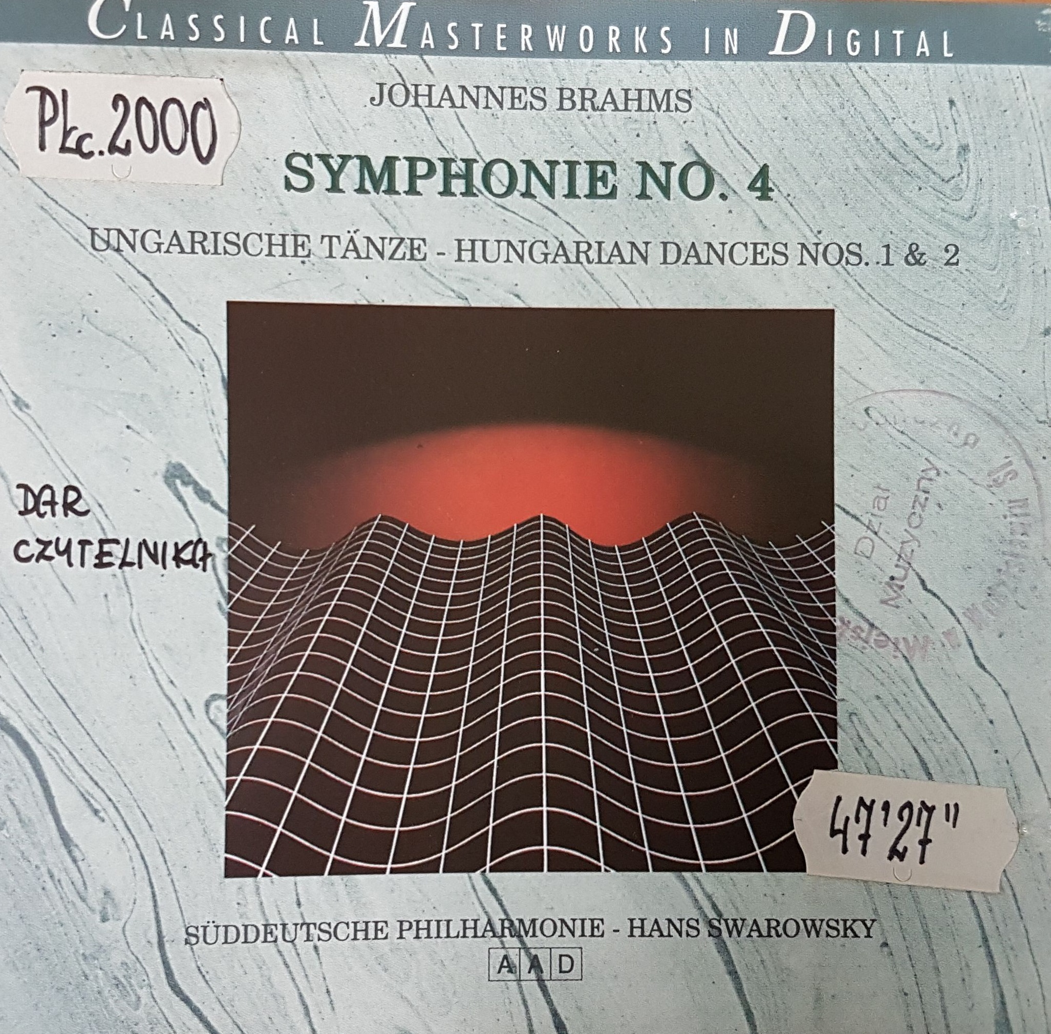 Brahms Johannes – Symphonie No. 4