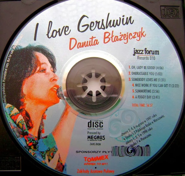 Błażejczyk Danuta – I Love Gershwin