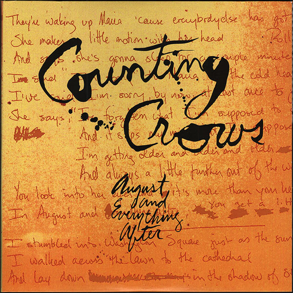 COUNTING CROWS – August And Everything After