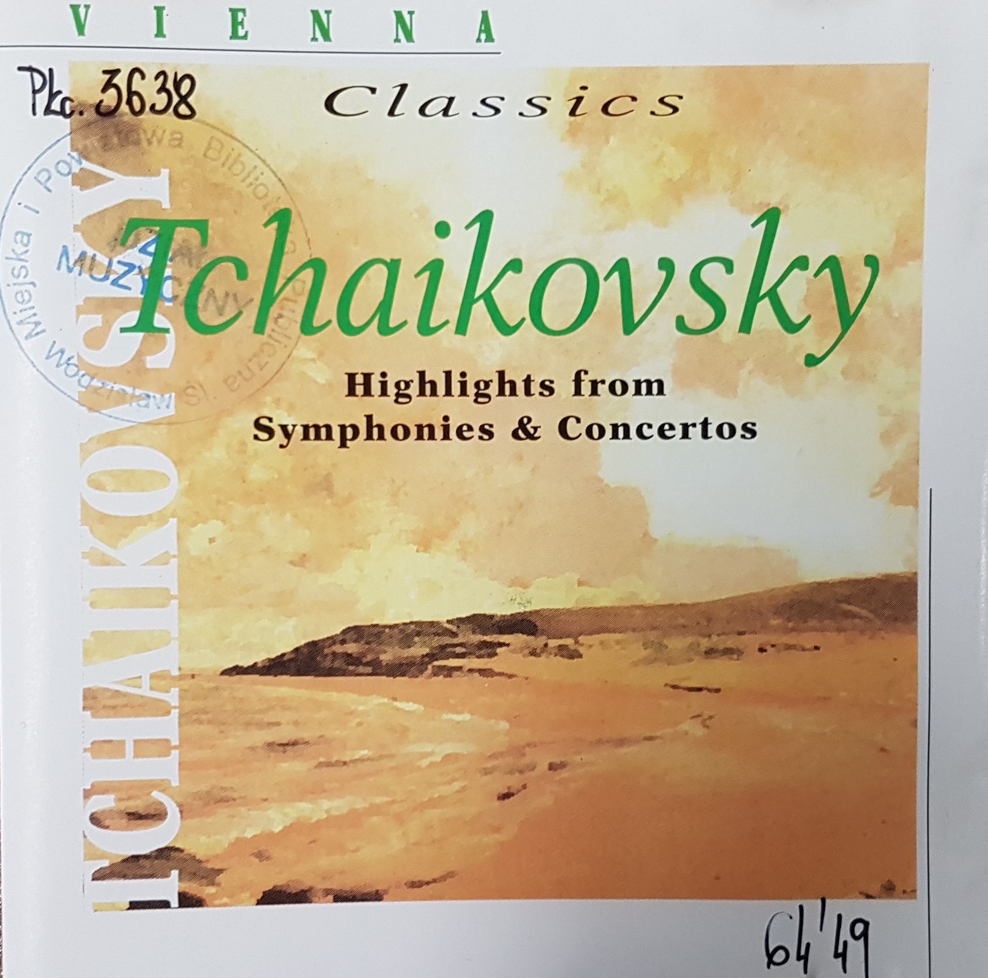Czajkowski Piotr – Highlights From Symphonies And Concertos