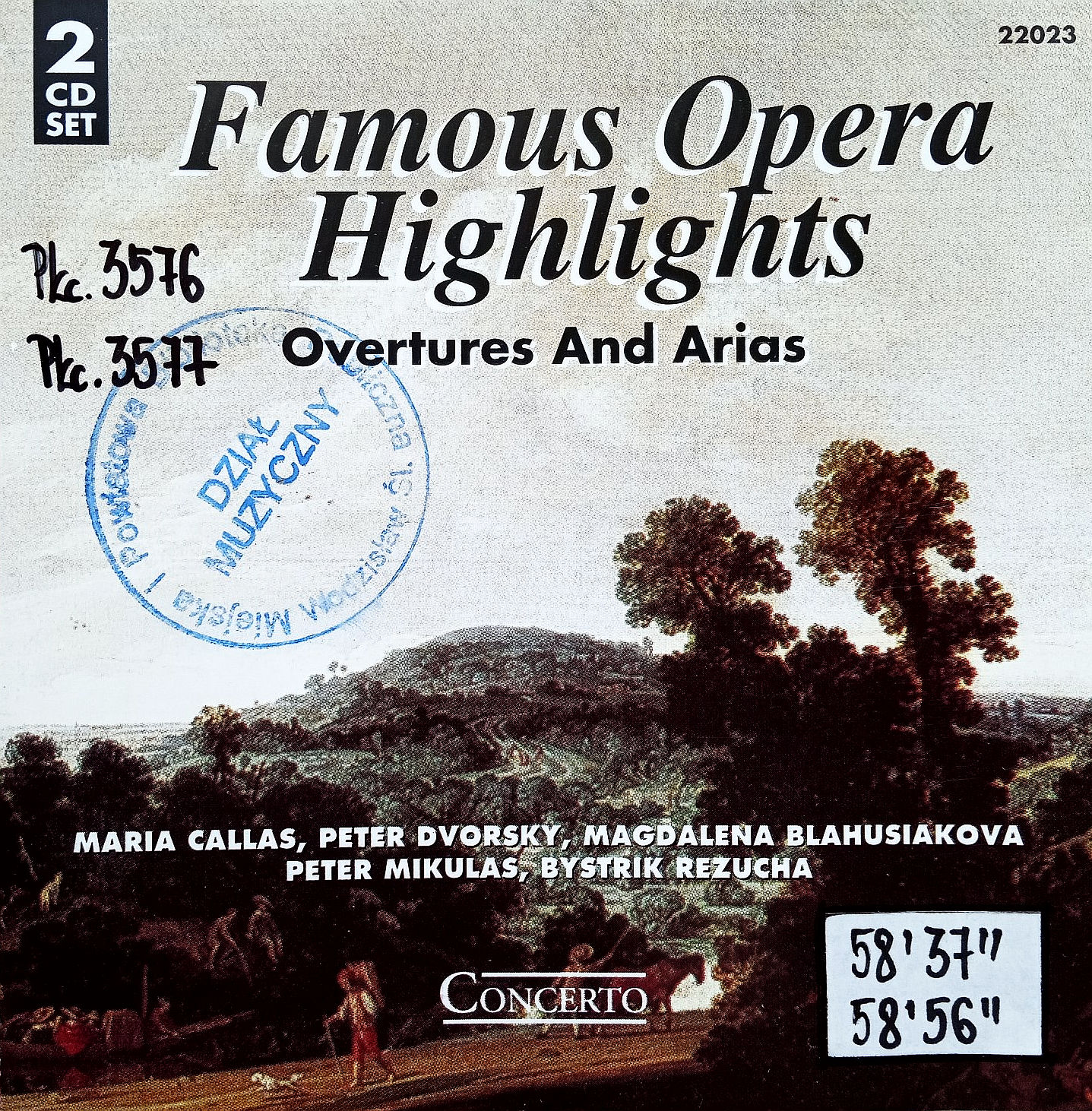 Famous Opera Highlights – Overtures And Arias
