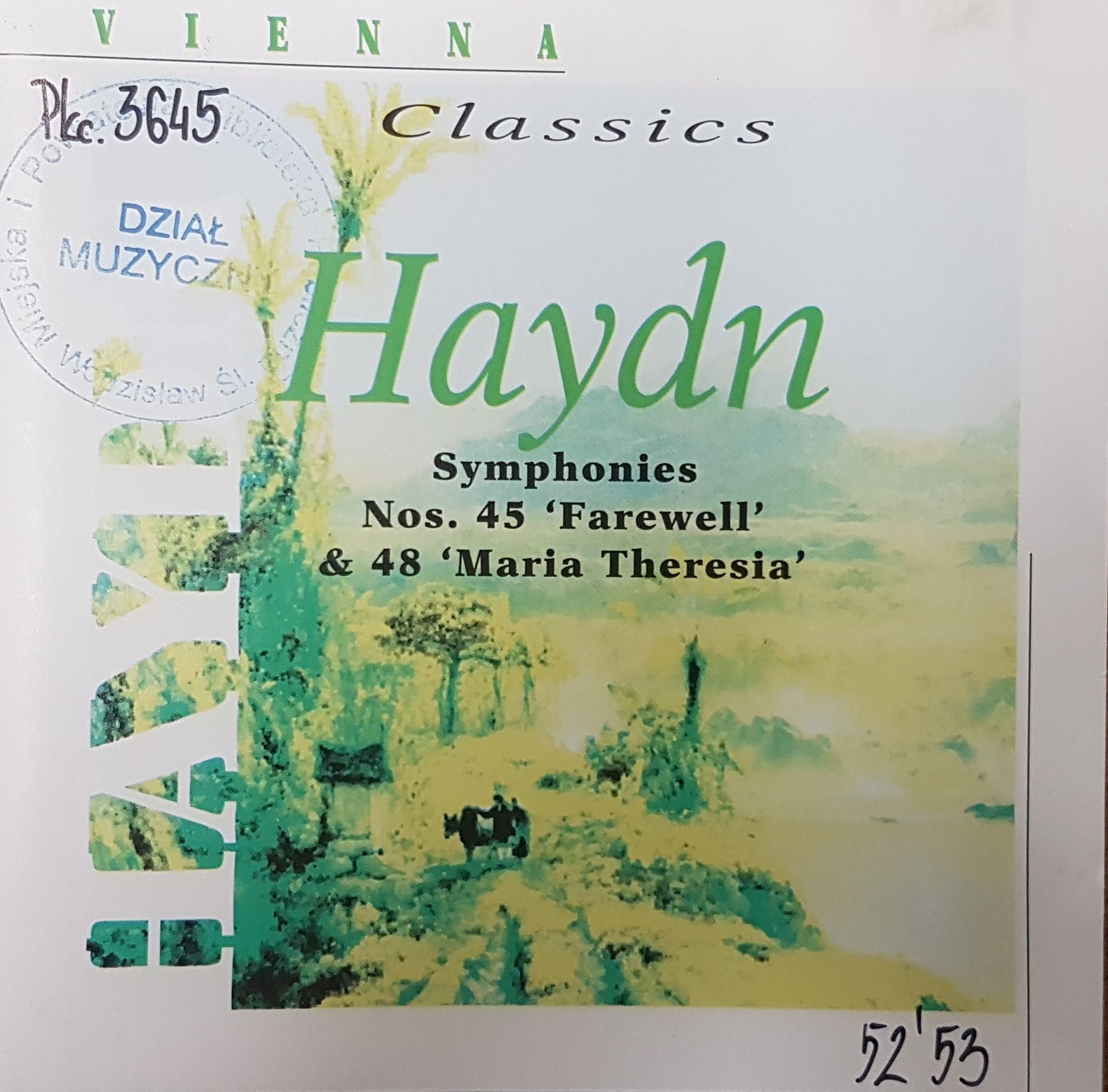 Haydn Joseph – Symphonies 45, 48
