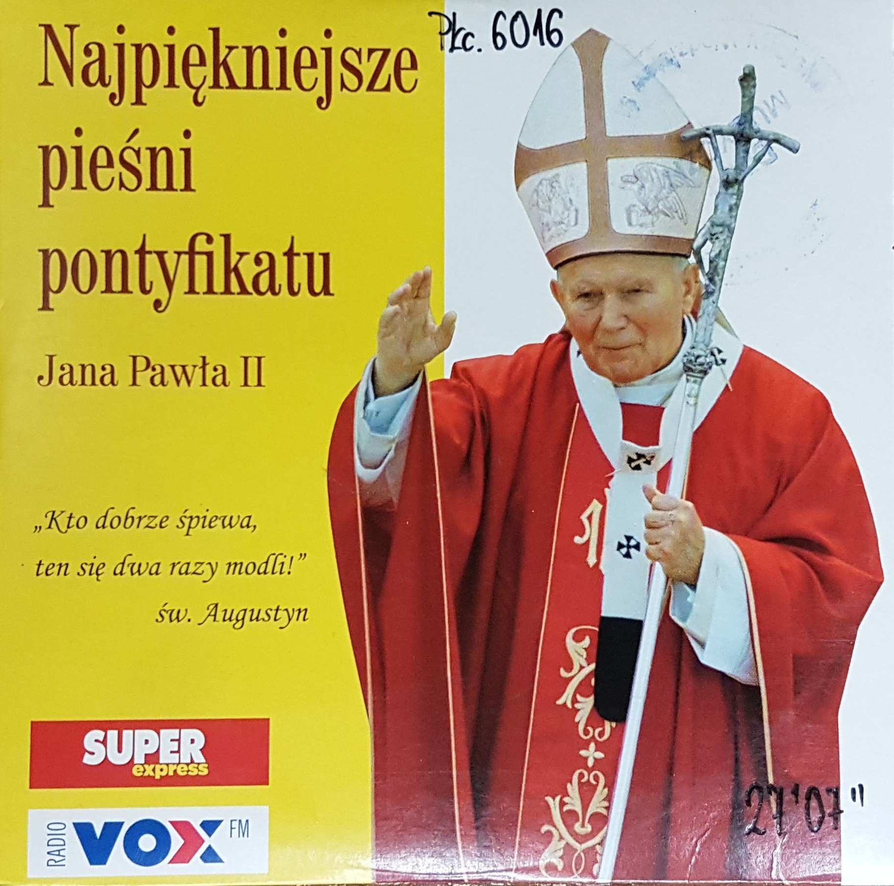 Jan Paweł II – Najpiękniejsze Pieśni Pontyfikatu