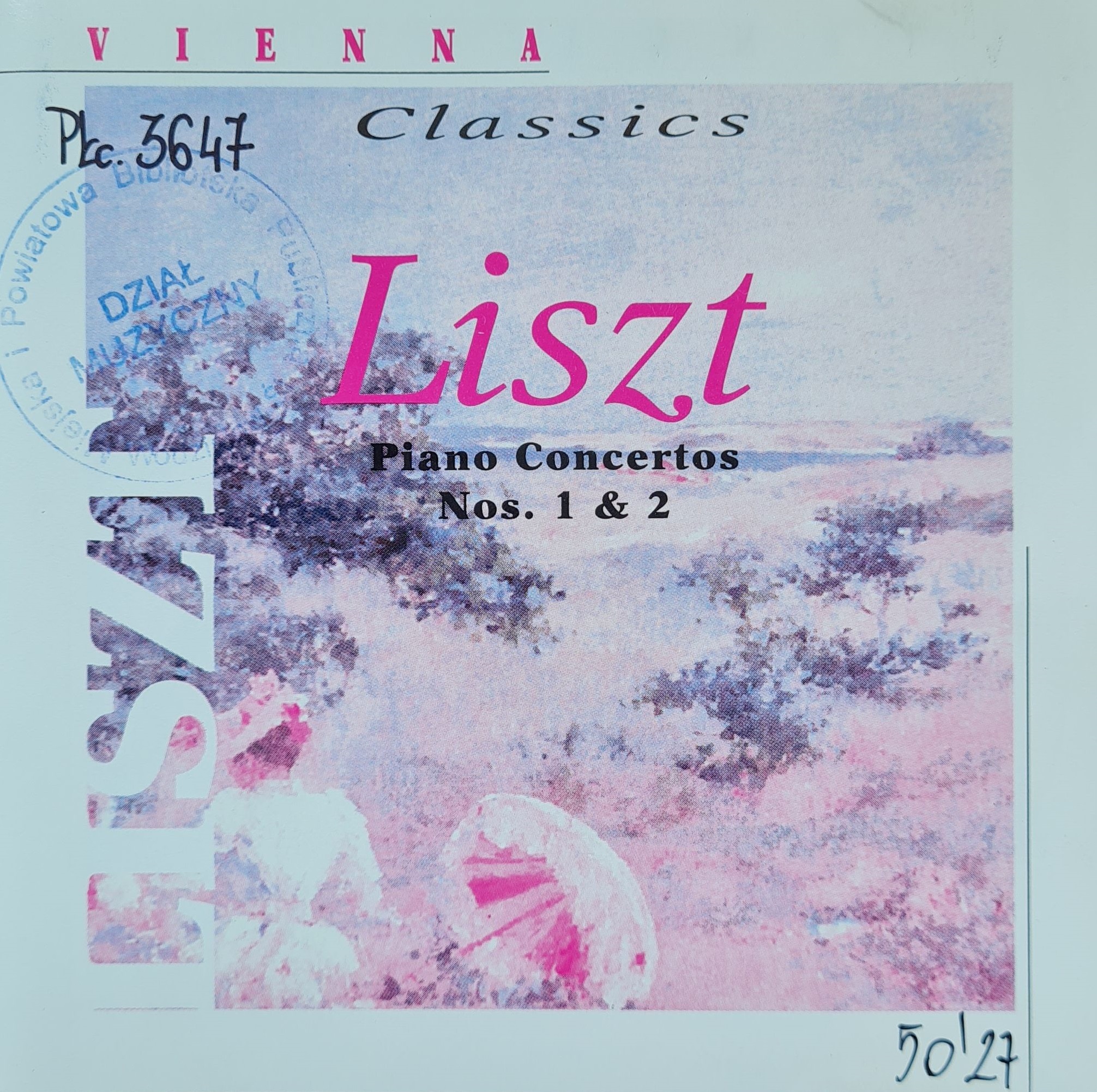 Liszt Ferenc - Piano Concerton Nos 1, 2