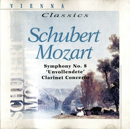 MOZART WOLFGANG AMADEUSZ, SCHUBERT FRANZ – Symphony No. 8 ‘Unvollendete’, Clarinet Concerto