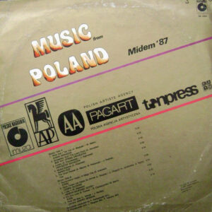 MUSIC FROM POLAND MIDEM ’87 2