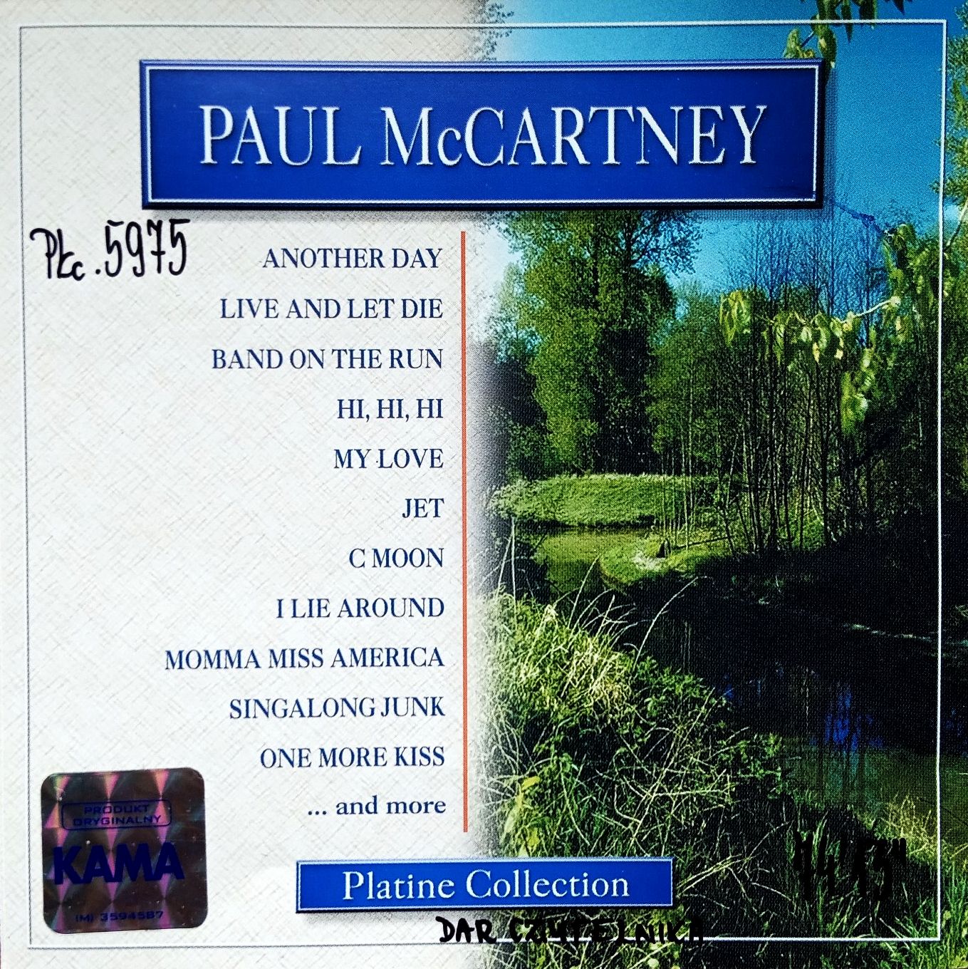 McCARTNEY PAUL - Platine Collection