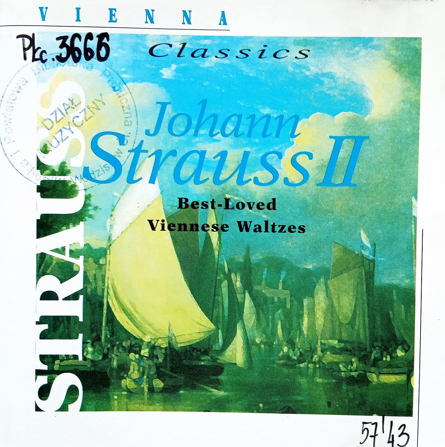 STRAUSS JOHANN II - Best-Loved Viennese Waltzes