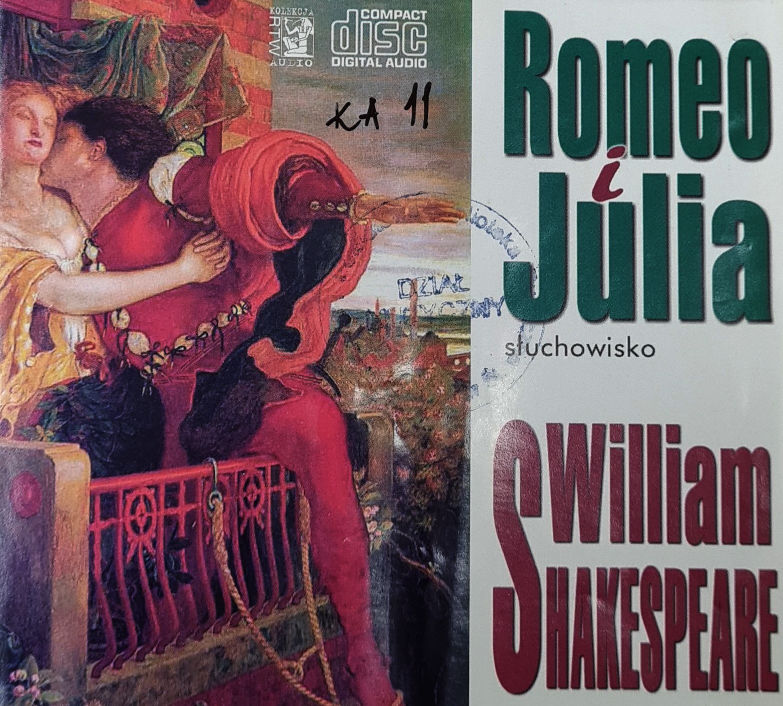 Shakespeare William - Romeo I Julia