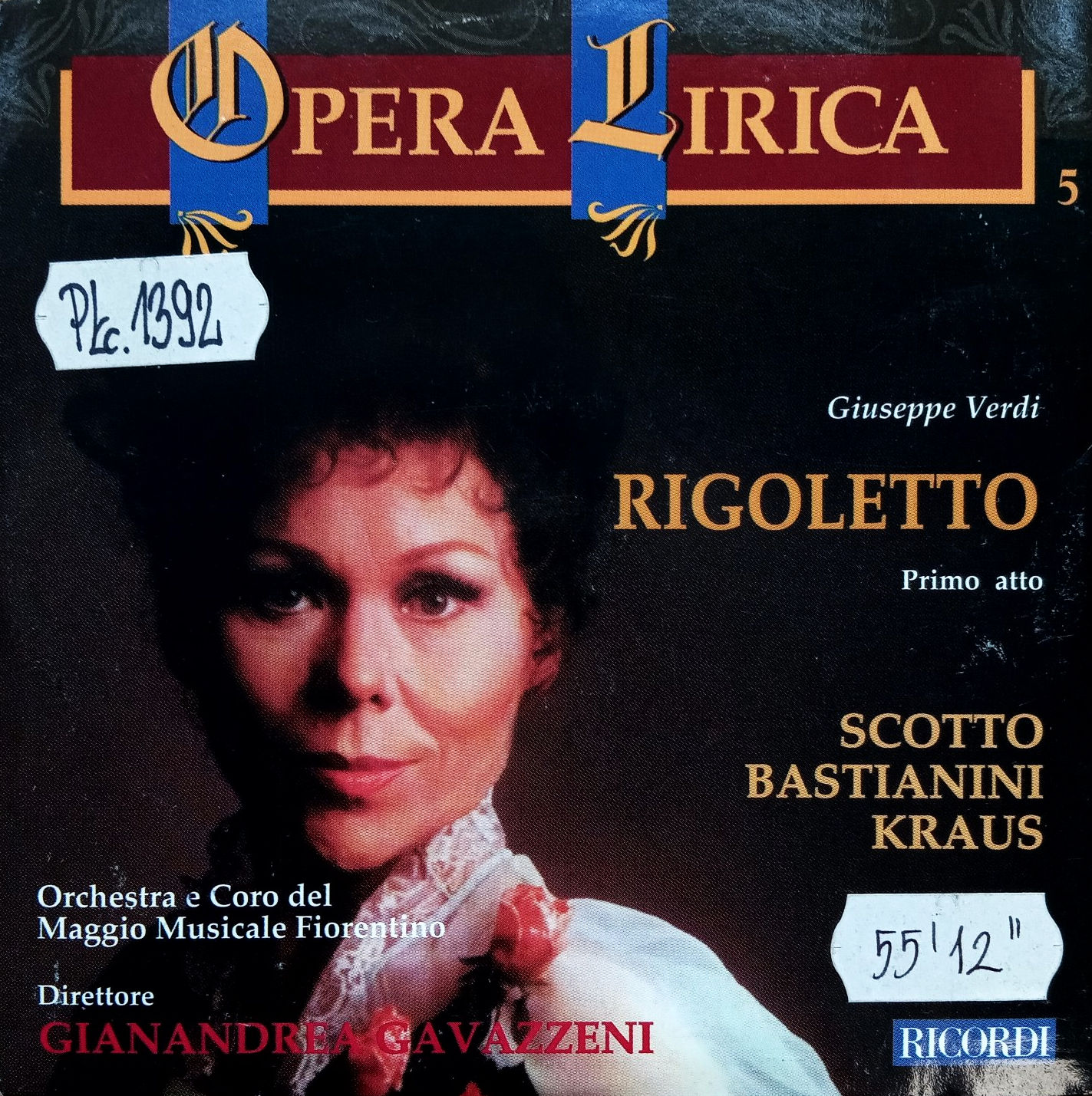 VERDI GIUSEPPE – Rigoletto I