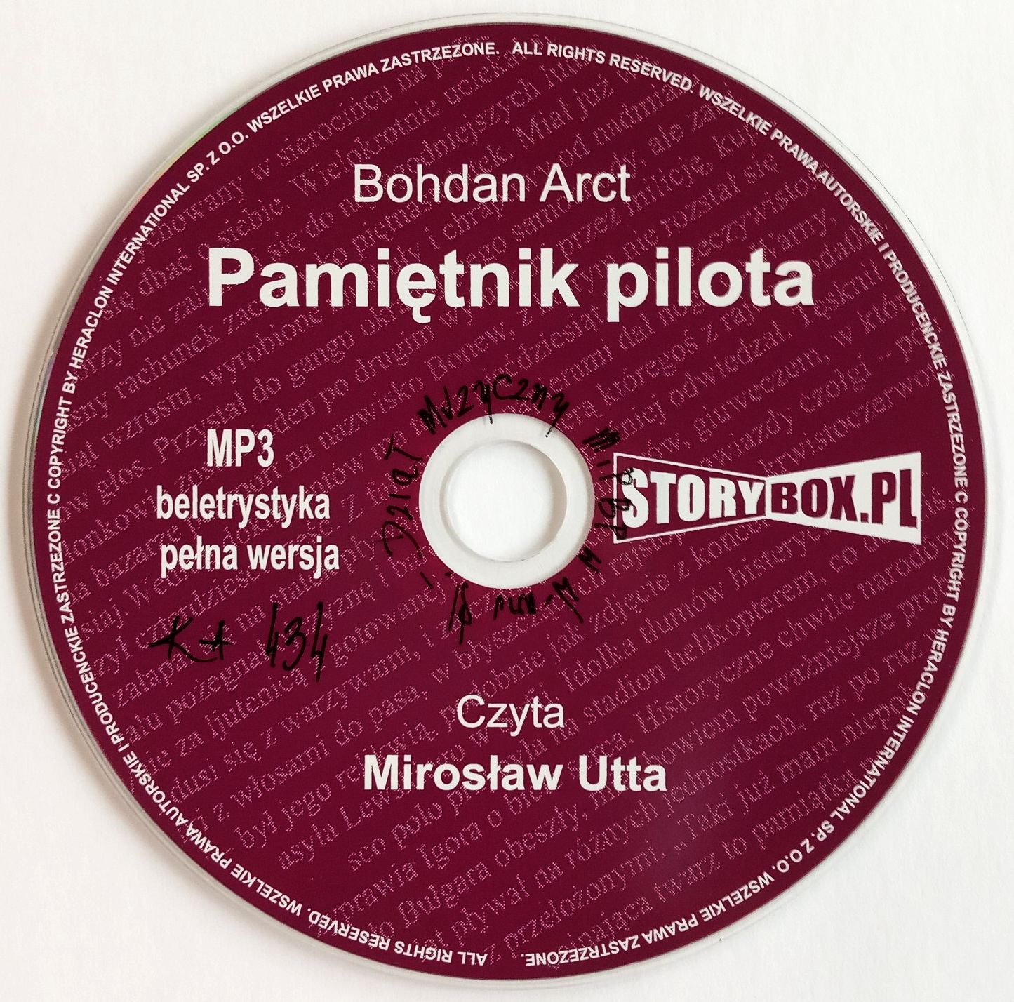ARCT BOHDAN – PAMIĘTNIK PILOTA