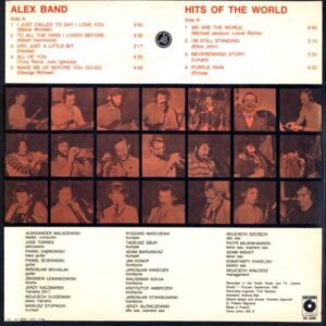 ALEX BAND – HITS OF THE WORLD – 2