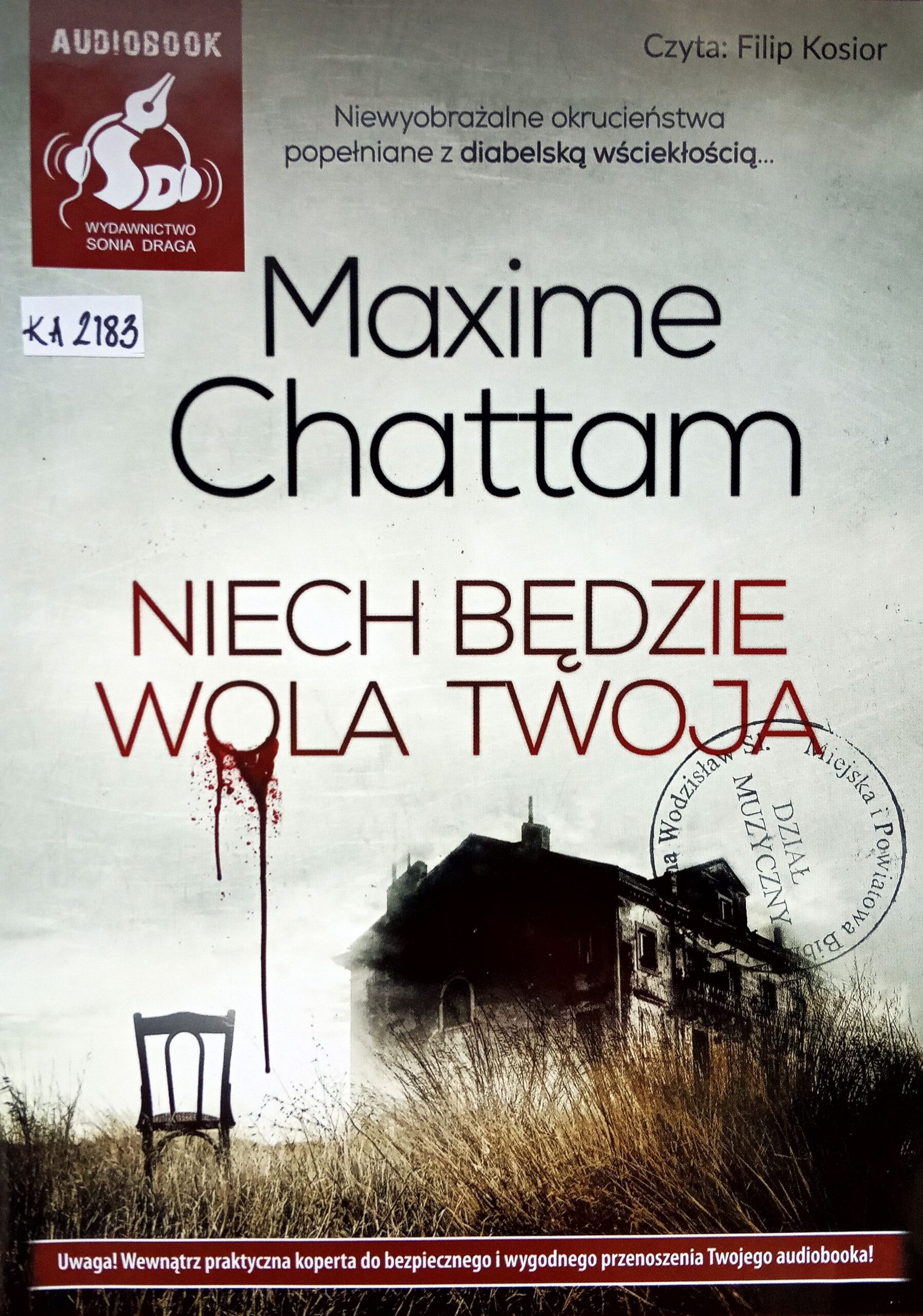 CHATTAM MAXIME - NIECH BĘDZIE WOLA TWOJA