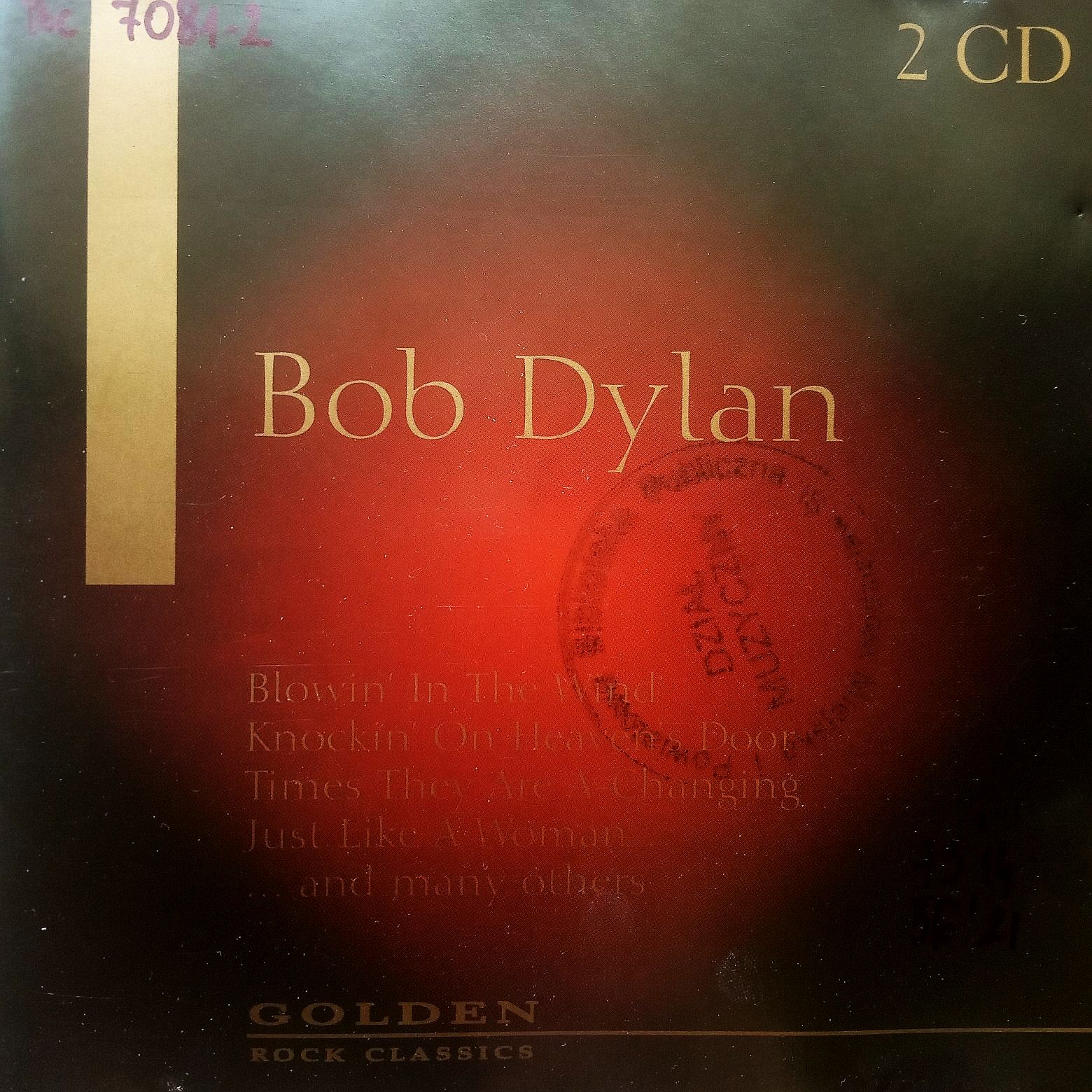 DYLAN BOB – Bob Dylan. Golden Rock Classics