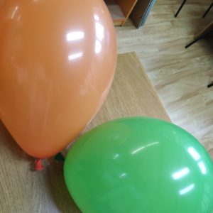 Prace Plastyczną Rozpoczynamy Od Nadmuchania Balonów