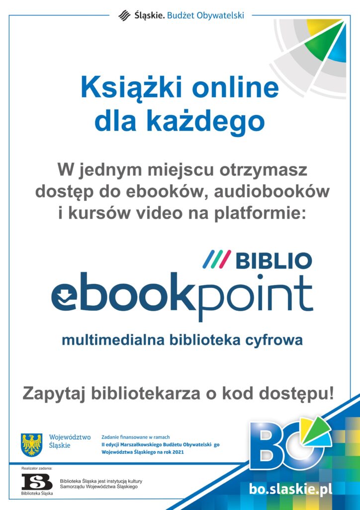 Książki online dla każdego Ebookpoint Biblio (Helion) - darmowe kody dostępne