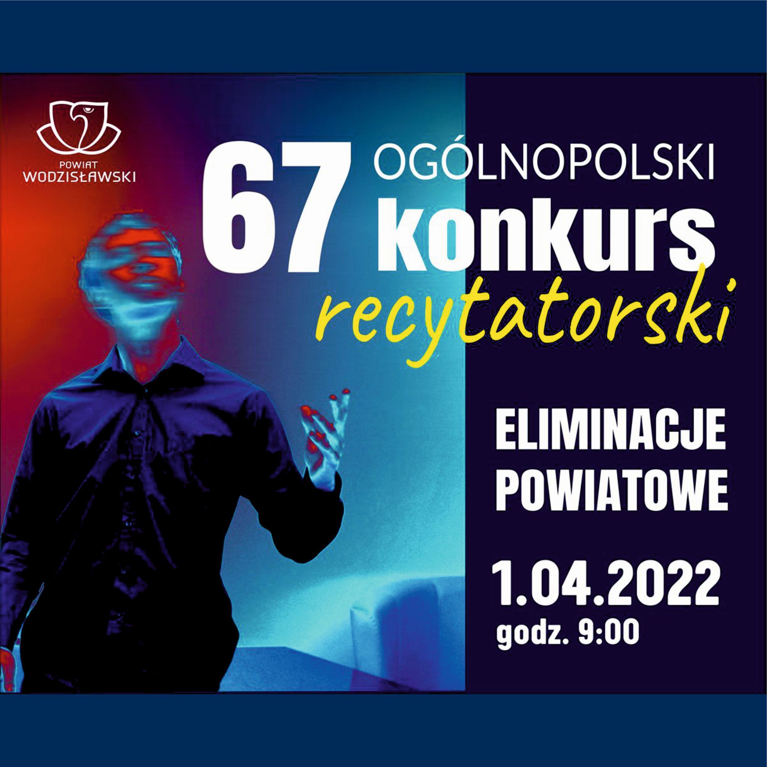 67 Ogólnopolski Konkurs Recytatorski - Eliminacje - Powiat Wodzisławski - Kwadrat