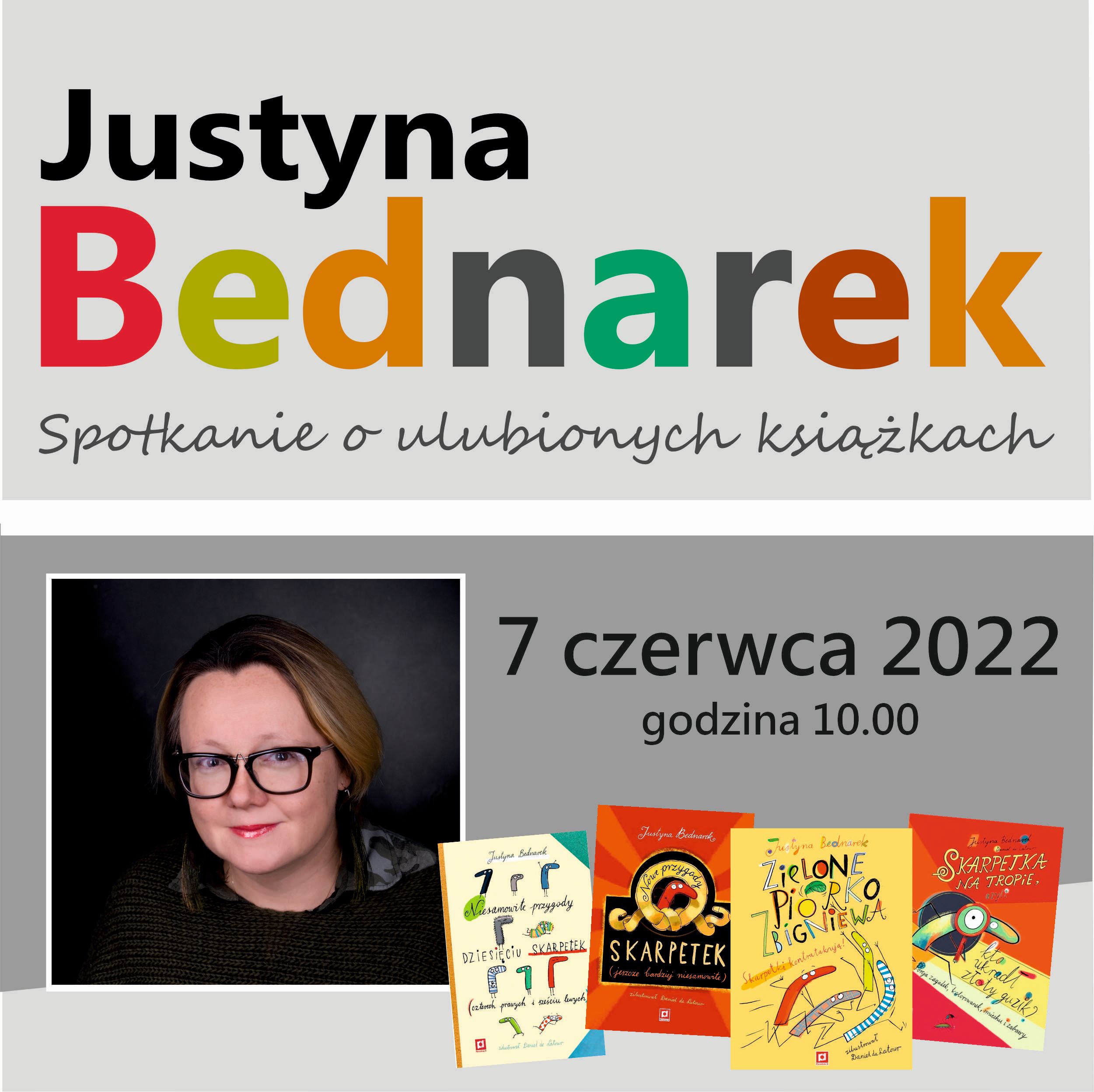 Justyna Bednarek - Spotkanie O Ulubionych Książkach - Kwadrat
