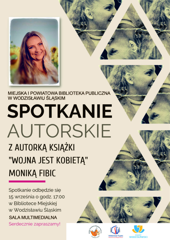 Monika Fibic - spotkanie autorskie - 15 września 2022, godz. 17.00