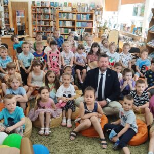 XXII Ogólnopolski Tydzień Czytania Dzieciom, Wizyta Prezydenta 2023 - 1