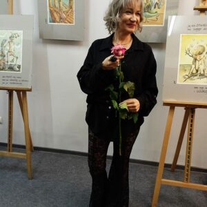 Barbara Kowalczyk, Wychodzą Z Ram. Akwarele, Wernisaż Wystawy 2024 – 2