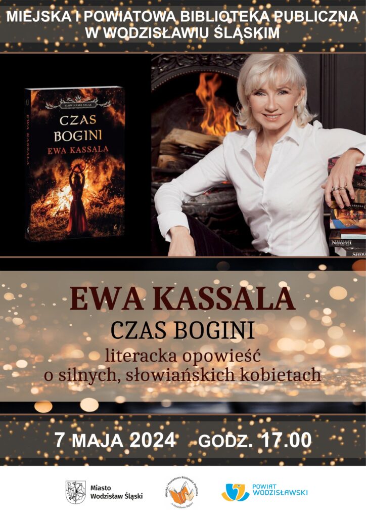 Ewa Kassala - Czas Bogini, spotkanie autorskie - plakat