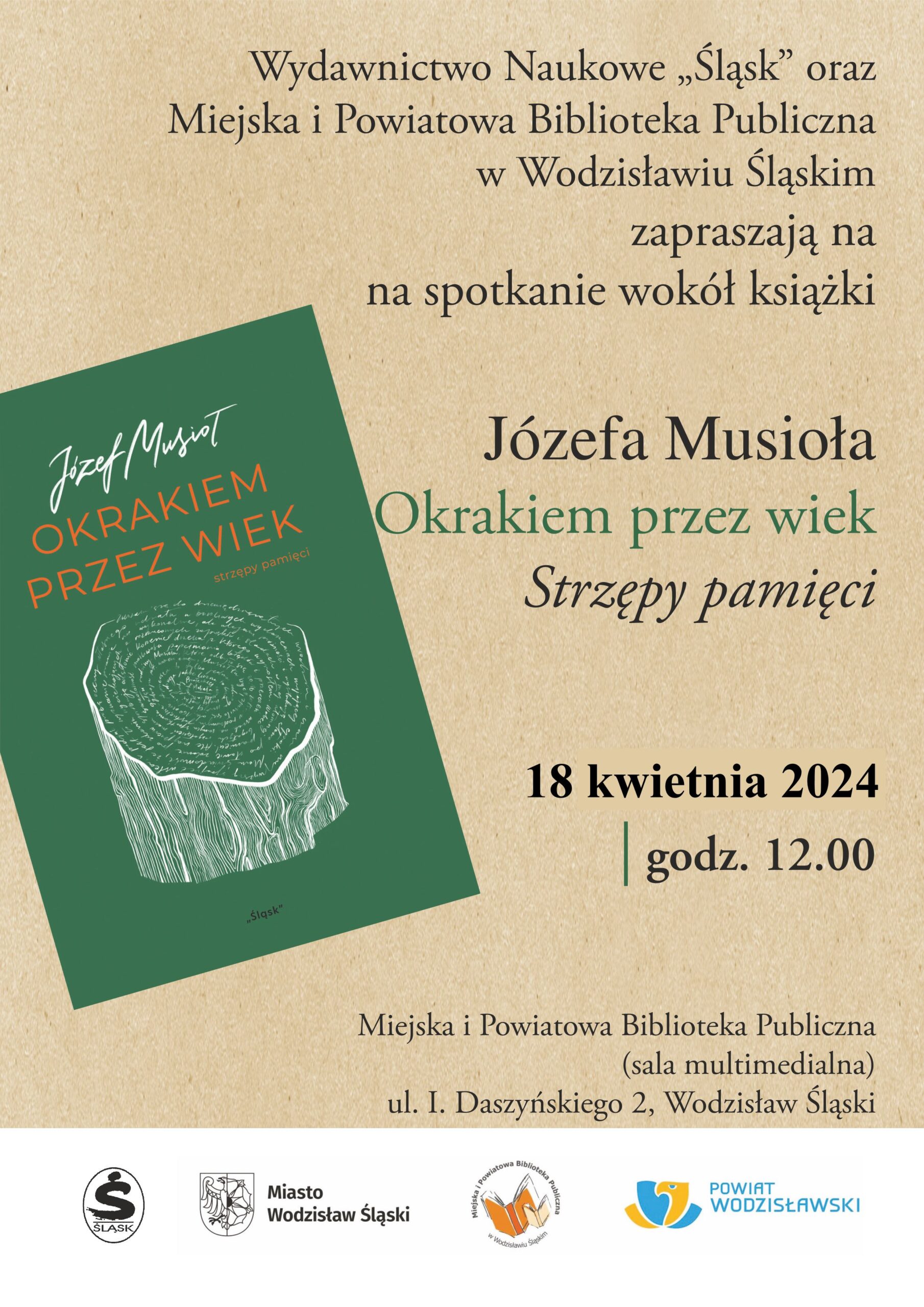 Józef Musioł 2024 - Plakat