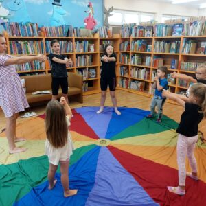 Wakacje W Bibliotece 2024 – Joga Dla Dzieci – 6