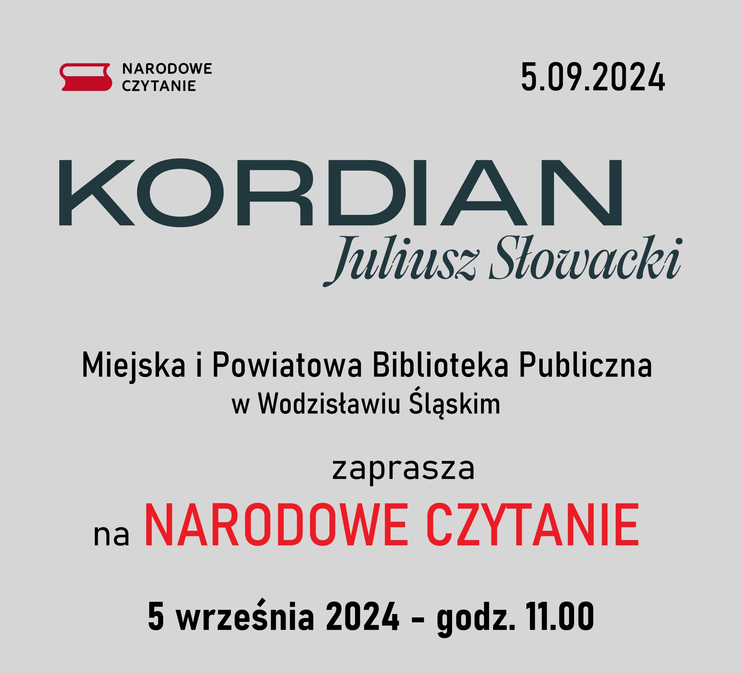 Narodowe Czytanie 2024