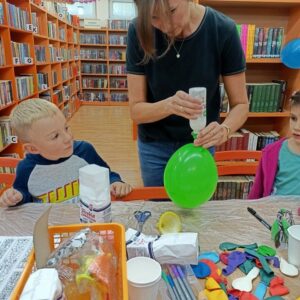 Jubileuszowy Piknik Z Biblioteką, 75 Lat Razem, Warsztaty – 6