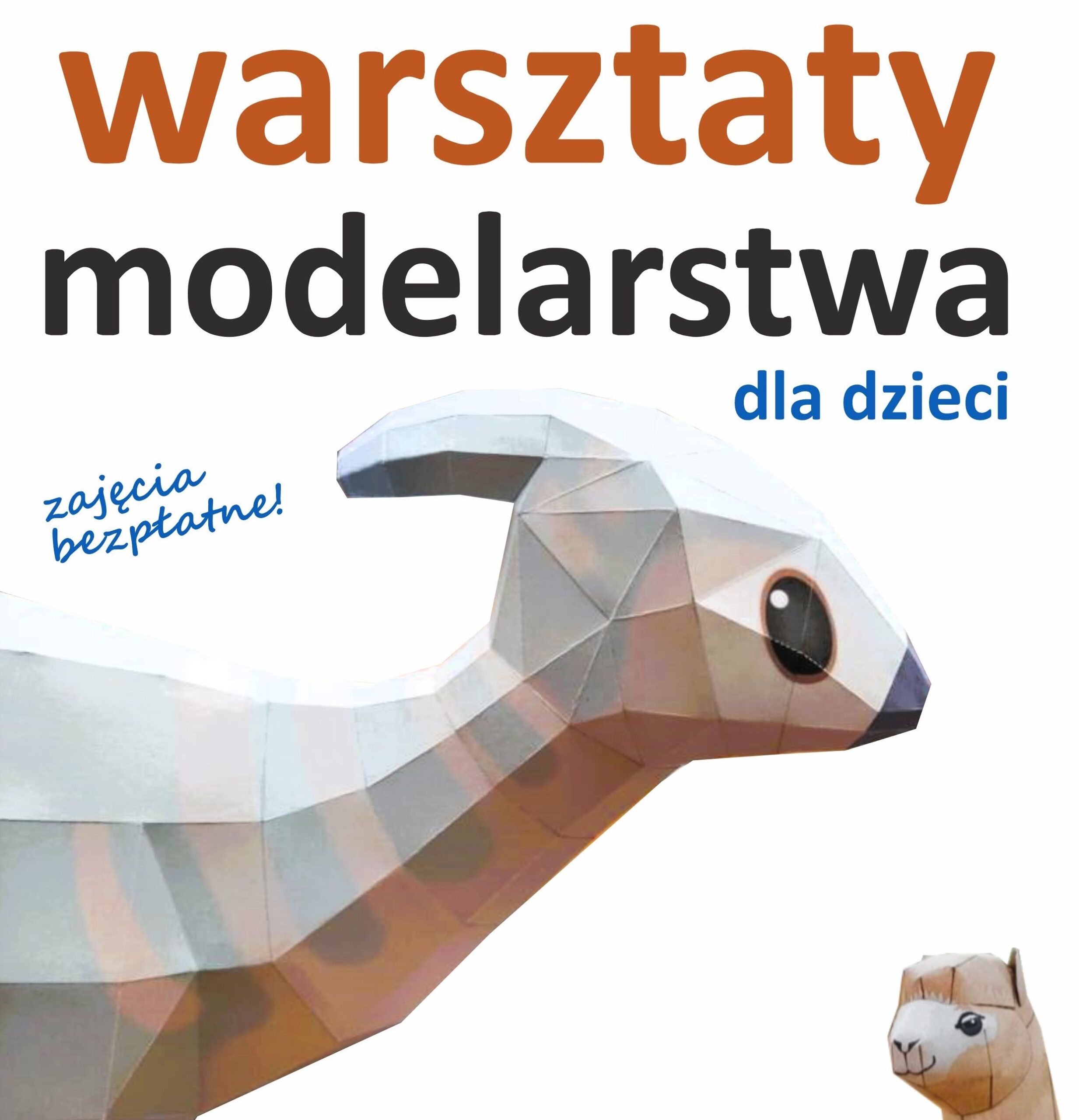 WARSZTATY MODELARSTWA DLA DZIECI – 8 Lutego 2025, Godz. 10.00